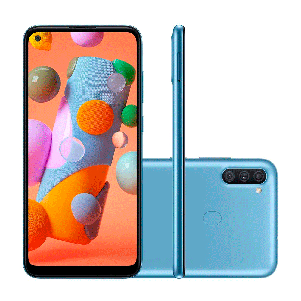Samsung Galaxy A11 64GB 3GB Azul Desbloqueado image number 0